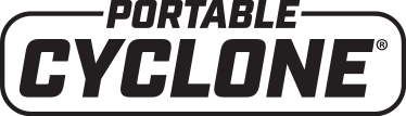 Logotipo de ciclón portátil