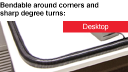 Bendable around Corners andsharp degree turns: