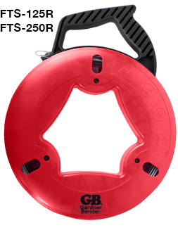 Gardner Bender Fts-125r Upperhand Fish Tape 1/8 in Width 125 FT Reel Carbon Steel for sale online 