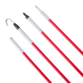 Gardner Bender FTX-15GL Glo Fish 15' Glow-in-The-Dark Fish Sticks, Includes  Three 5' Long Interlocking Sticks, Bullet Nose, and Hook End; 1/Pack 