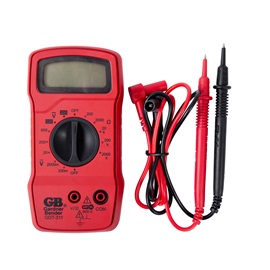Gardner Bender GDT-311 Digital Multimeter, 3 Function, 14 Range, Tests