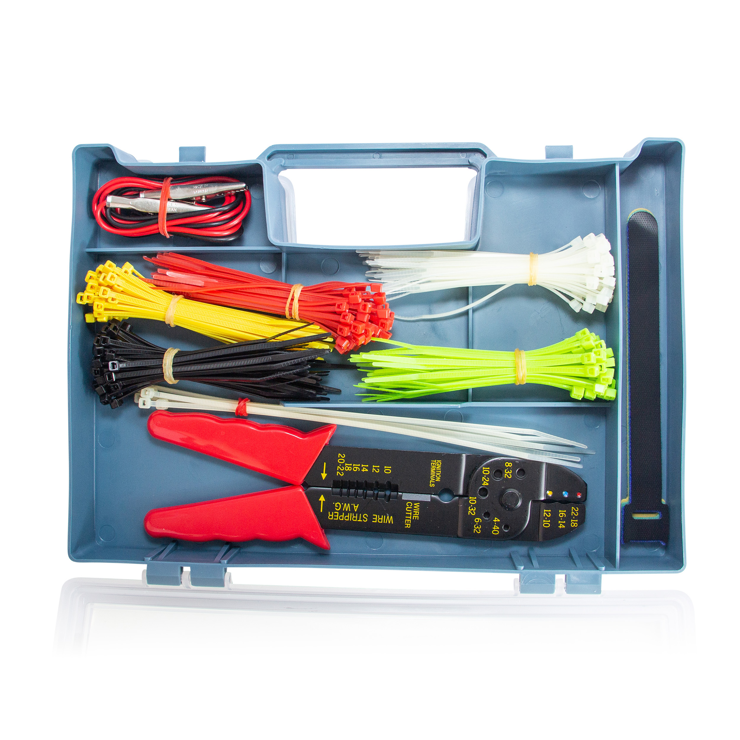399 Piece Electrical Repair Kit, Includes Tools, Tester, Terminals