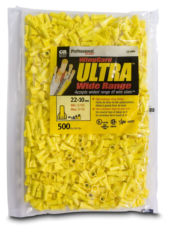WingGard ULTRA, Yellow, #84; 500/Bag