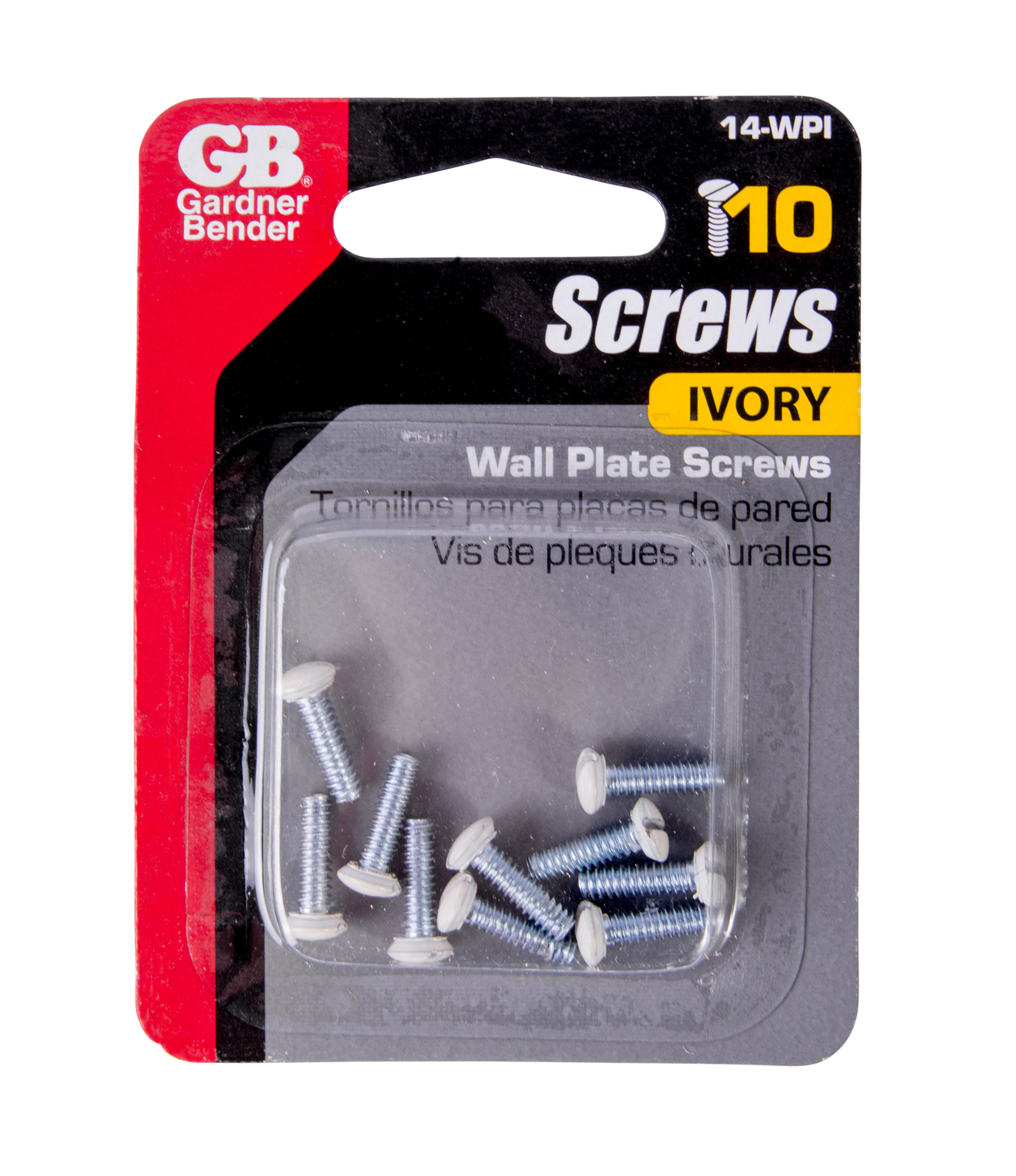 Electricians Wall Plate Screw Kit Flat Head Ivory 10 Pkg electricians-wall-plate-screw-kit-flat-head-ivory-10-pkg