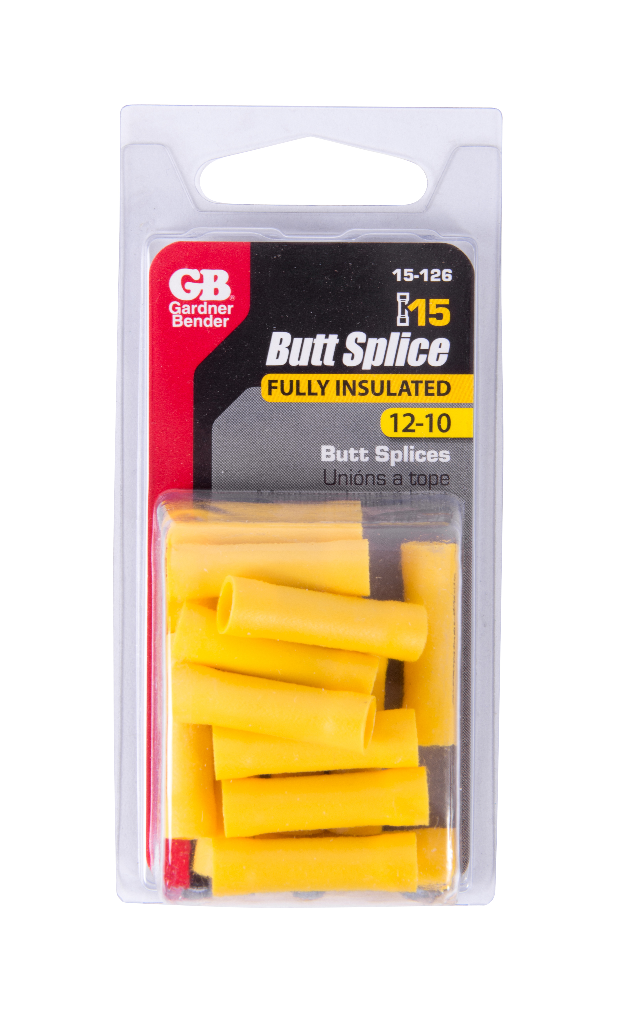 100 Pack 10-12 AWG Hi-Temp Butt Splice Connectors – 900°F – Made In USA