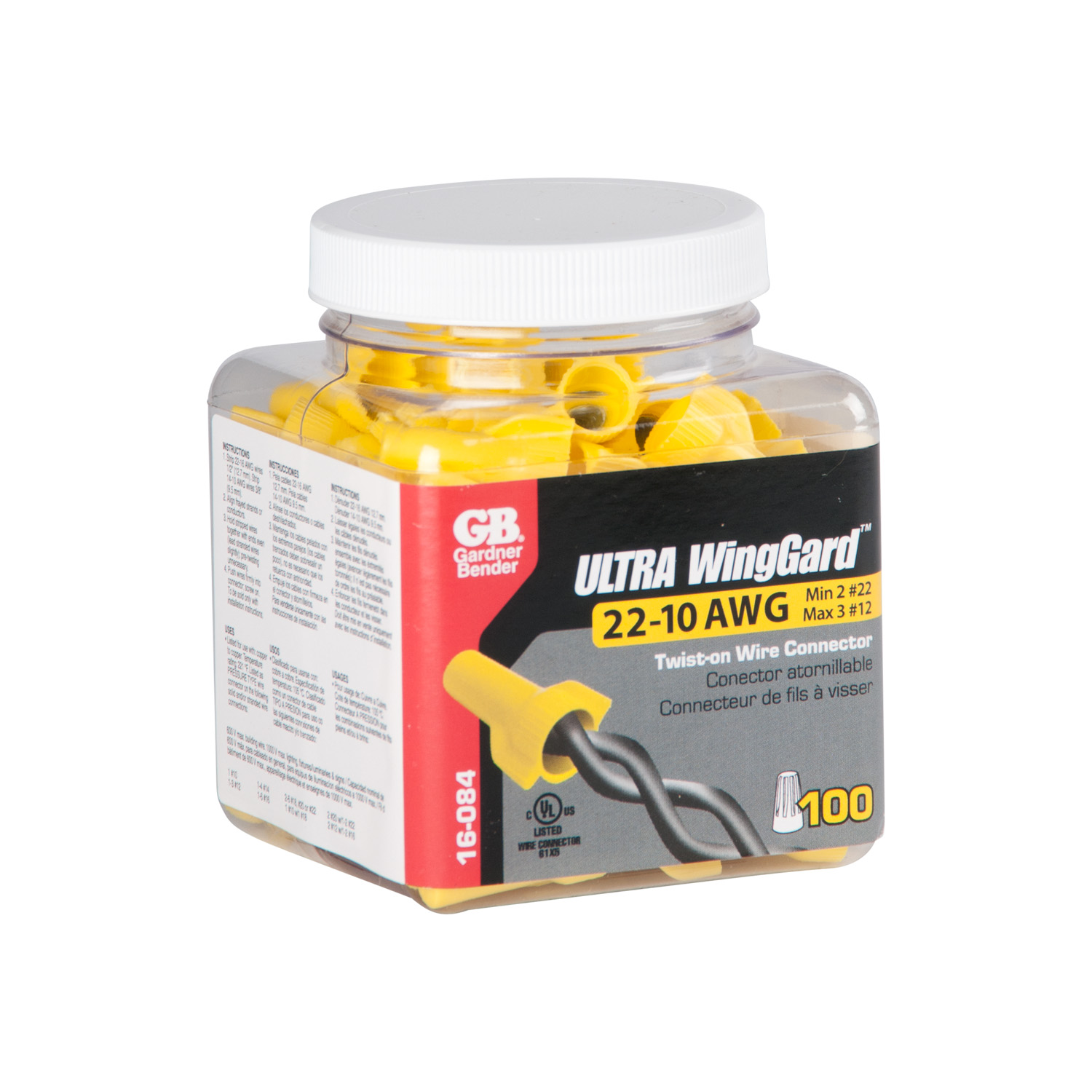 WingGard ULTRA, High-Leverage, Easy-on, Wing-type, Twist-on WingGard ULTRA, High-Leverage, Easy-on, Wing-type, Twist-on