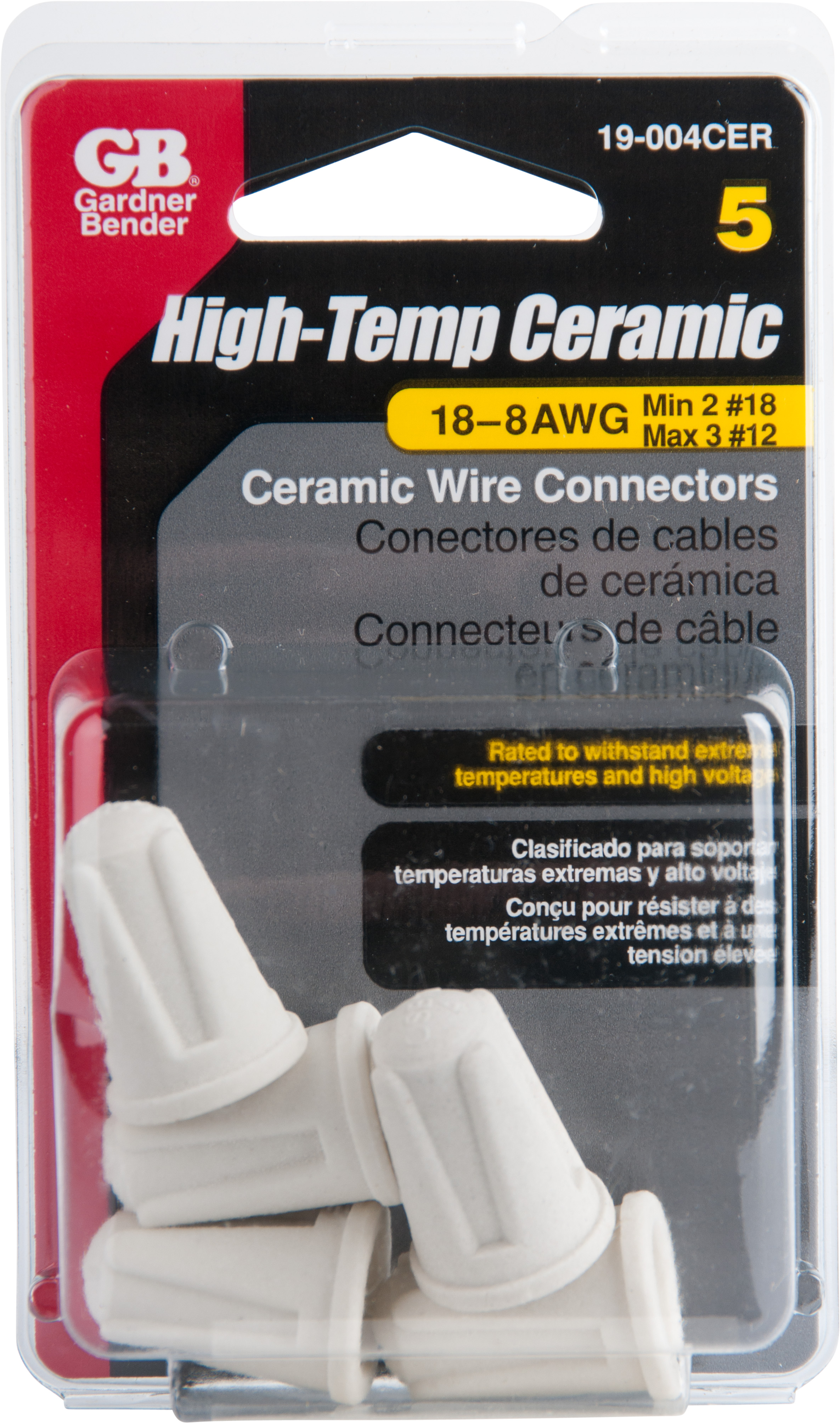 Lot De 5 Borniers En Céramique VOANZO - 10A 250V, Porcelaine Haute Température - Connexion Fils Électriques