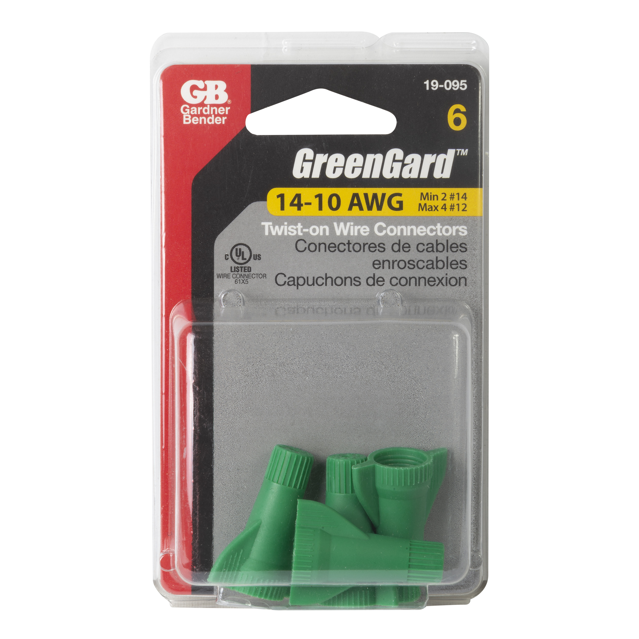 Gardner Bender 16-095 Greengard Grounding Wire Connectors 150pk New for sale online 