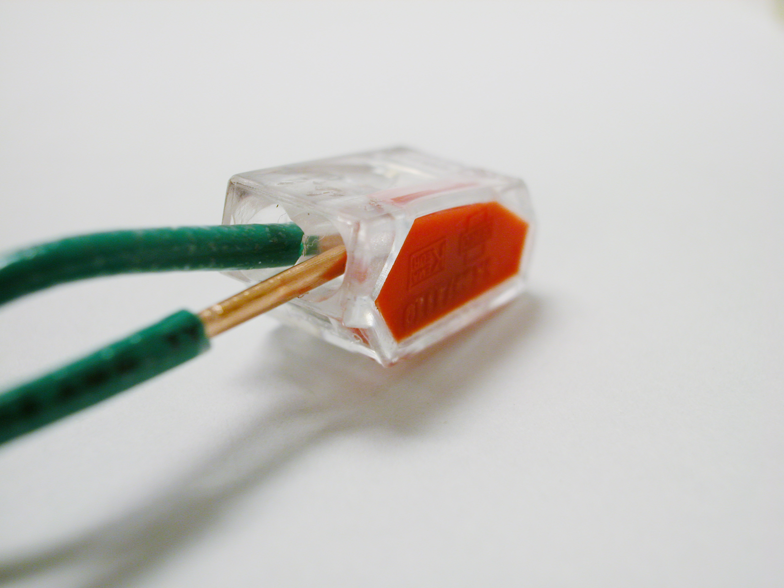 10 Red 2Port PushGard Pushin Wire Connectors