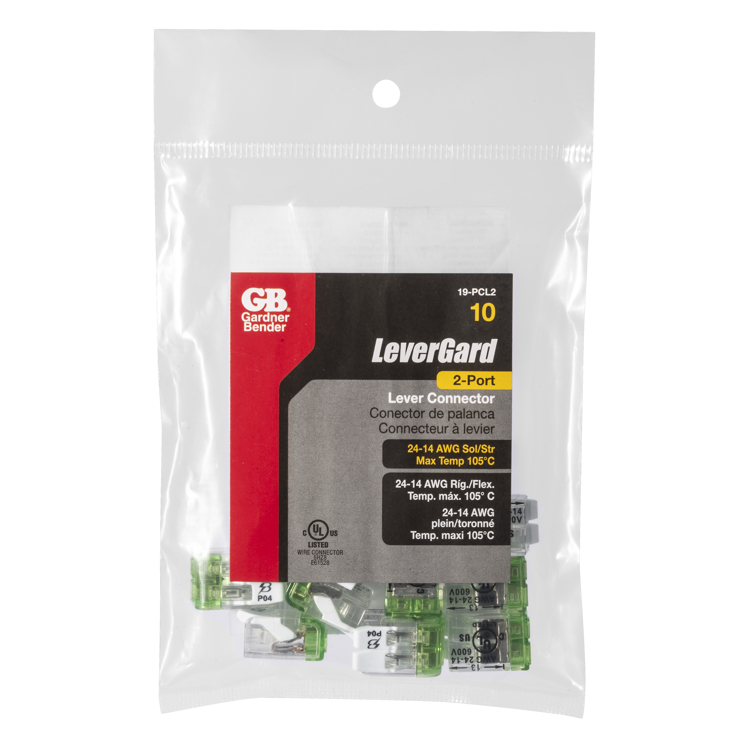 LeverGard 2-Wire Splicing Connector 10-Pack