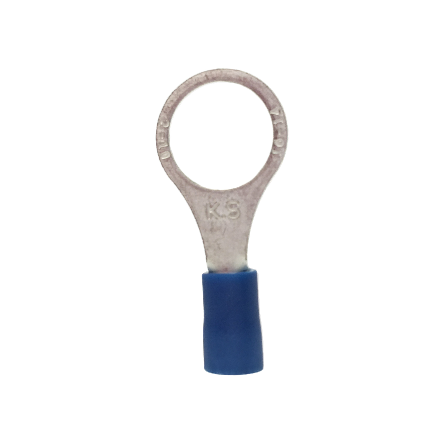 16-#14 AWG (2 mm²) Vinyl-Insulated Ring Terminals (5/16