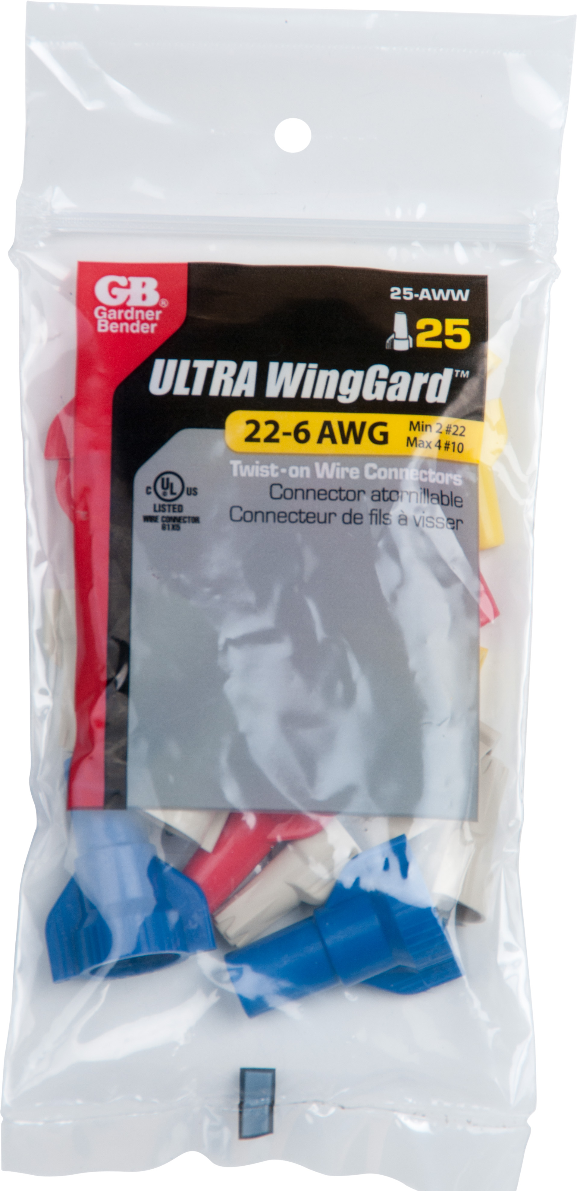 WingGard/HexLok Connector Assortment, 8 Yellow Wing (#22