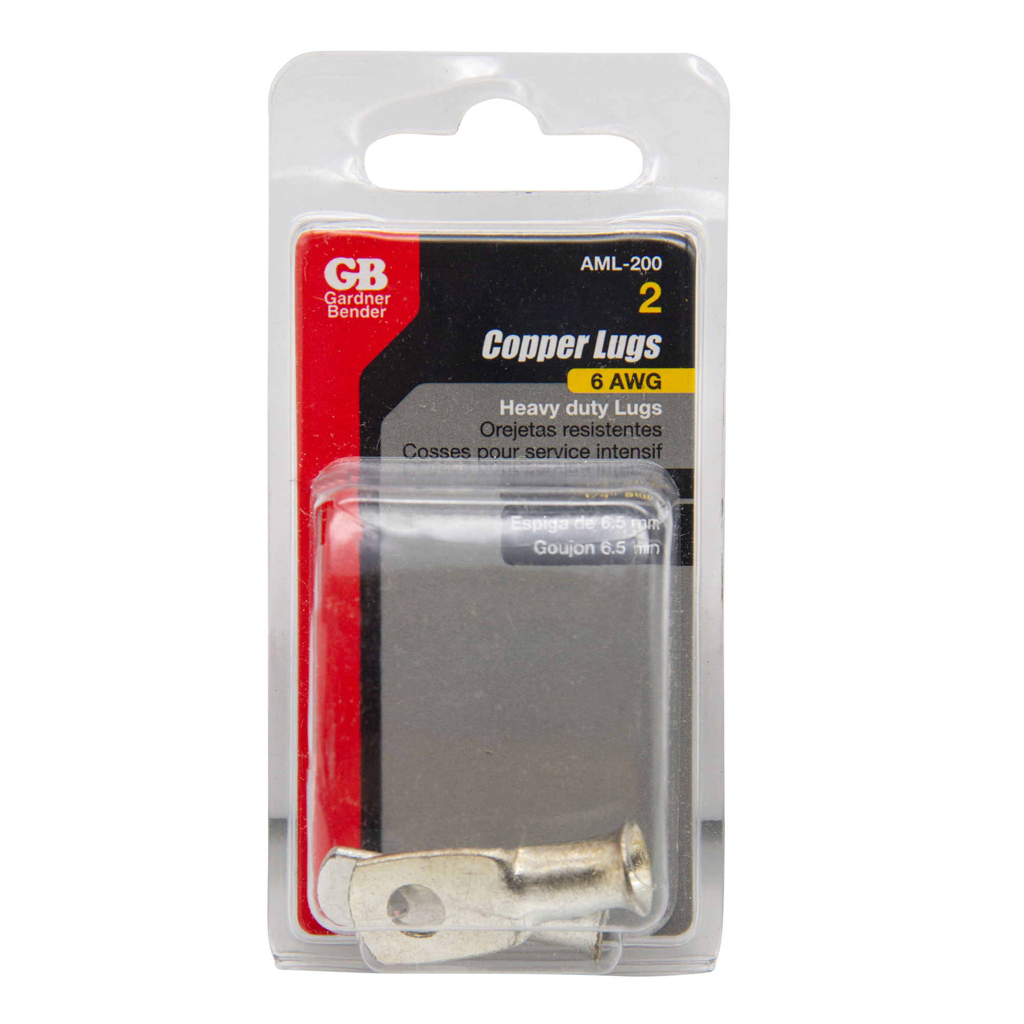 Lug Heavy-duty Plated 1/4