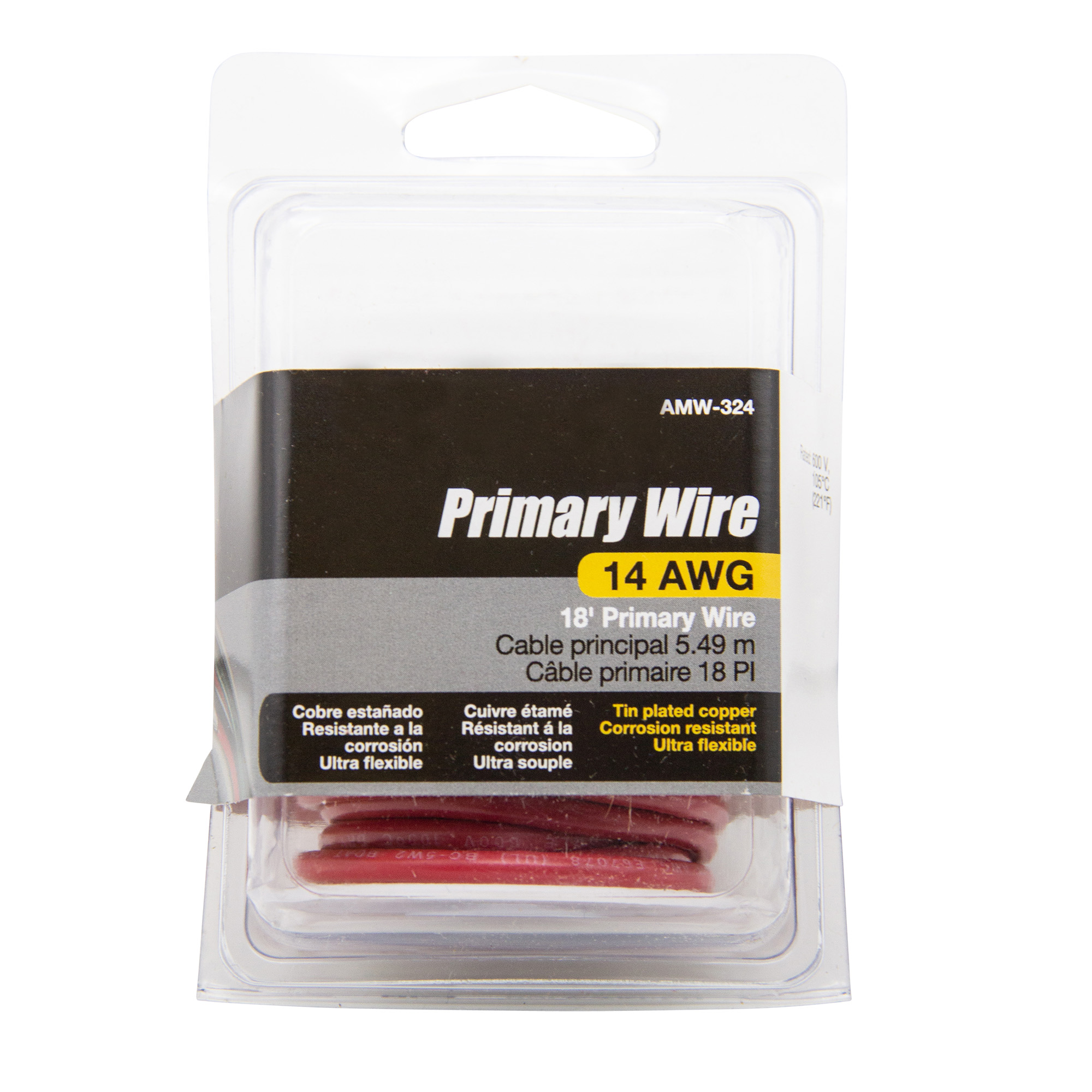 14 AWG (2 mm²) GB Xtreme Primary Wire (18') - Red
