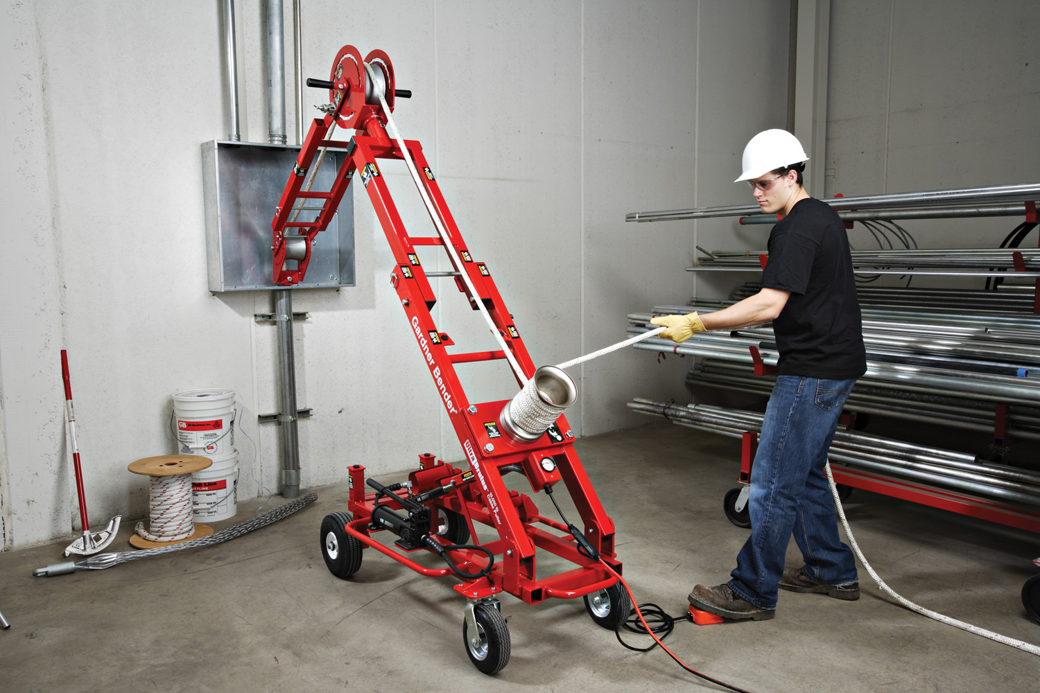 Ultra Brutus™ Cable Puller, 1.7 HP, Hydraulic Assist One