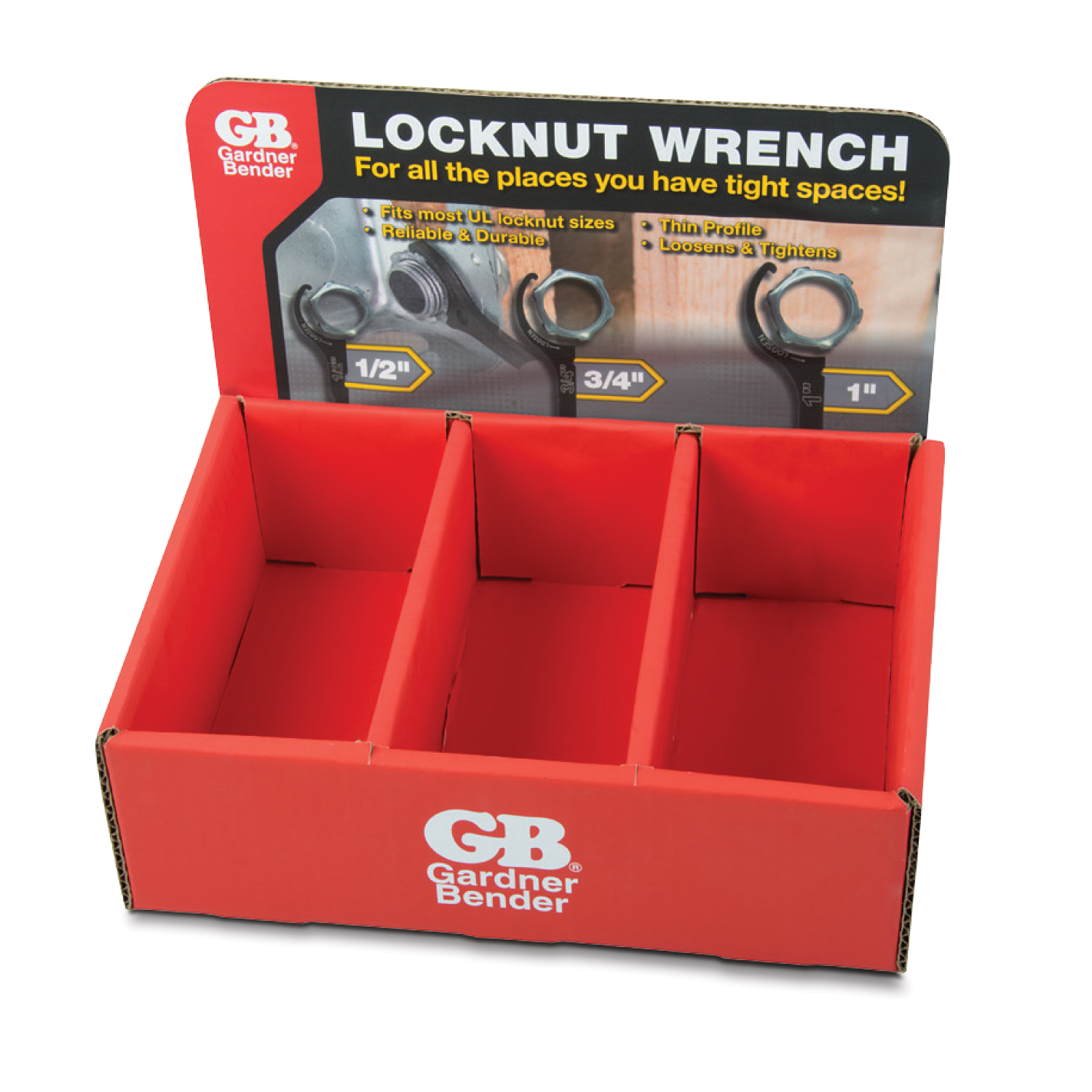 Locknut Wrench Counter Display