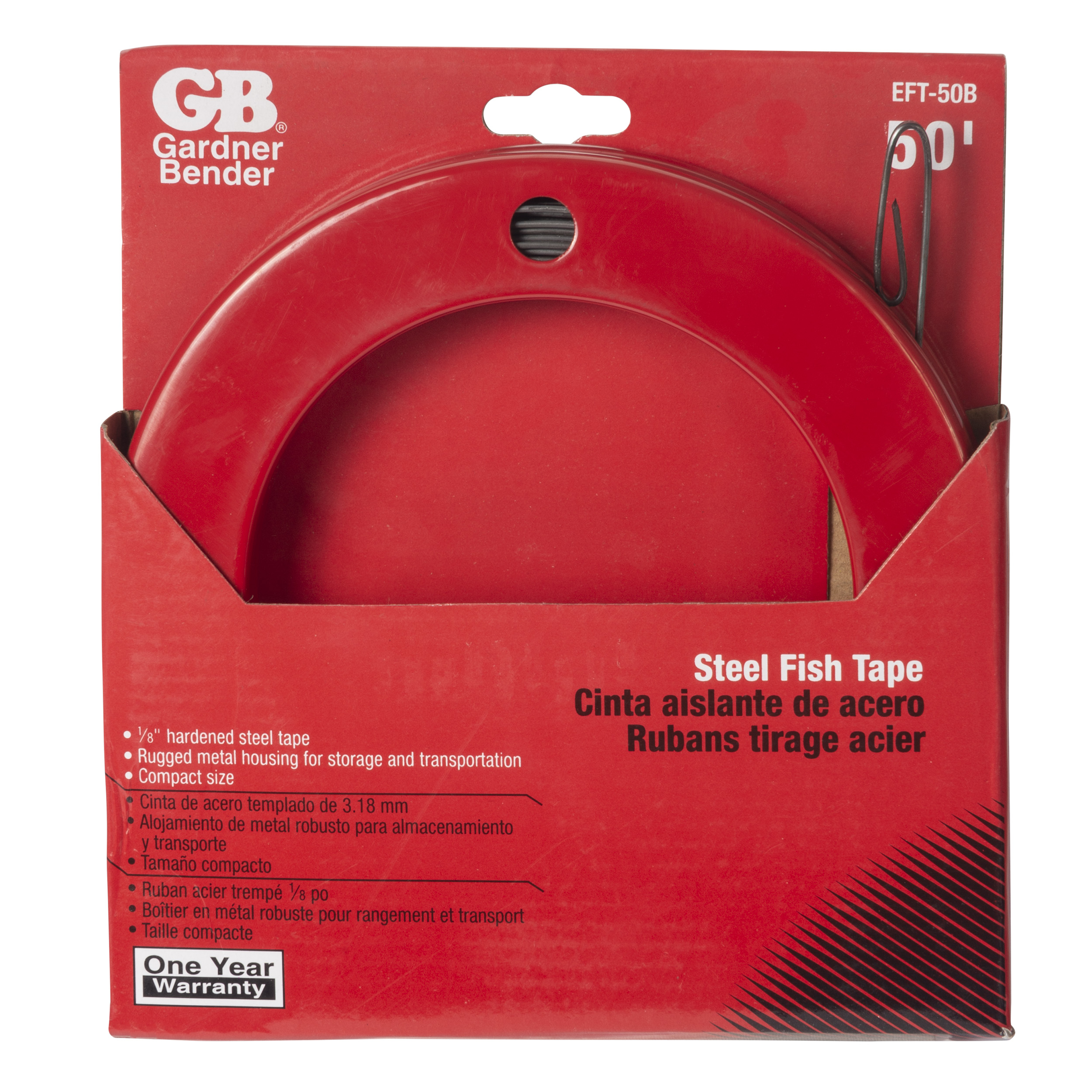 GB Gardner Bender Eft-50b Streamline Steel Fish Tape for sale online 