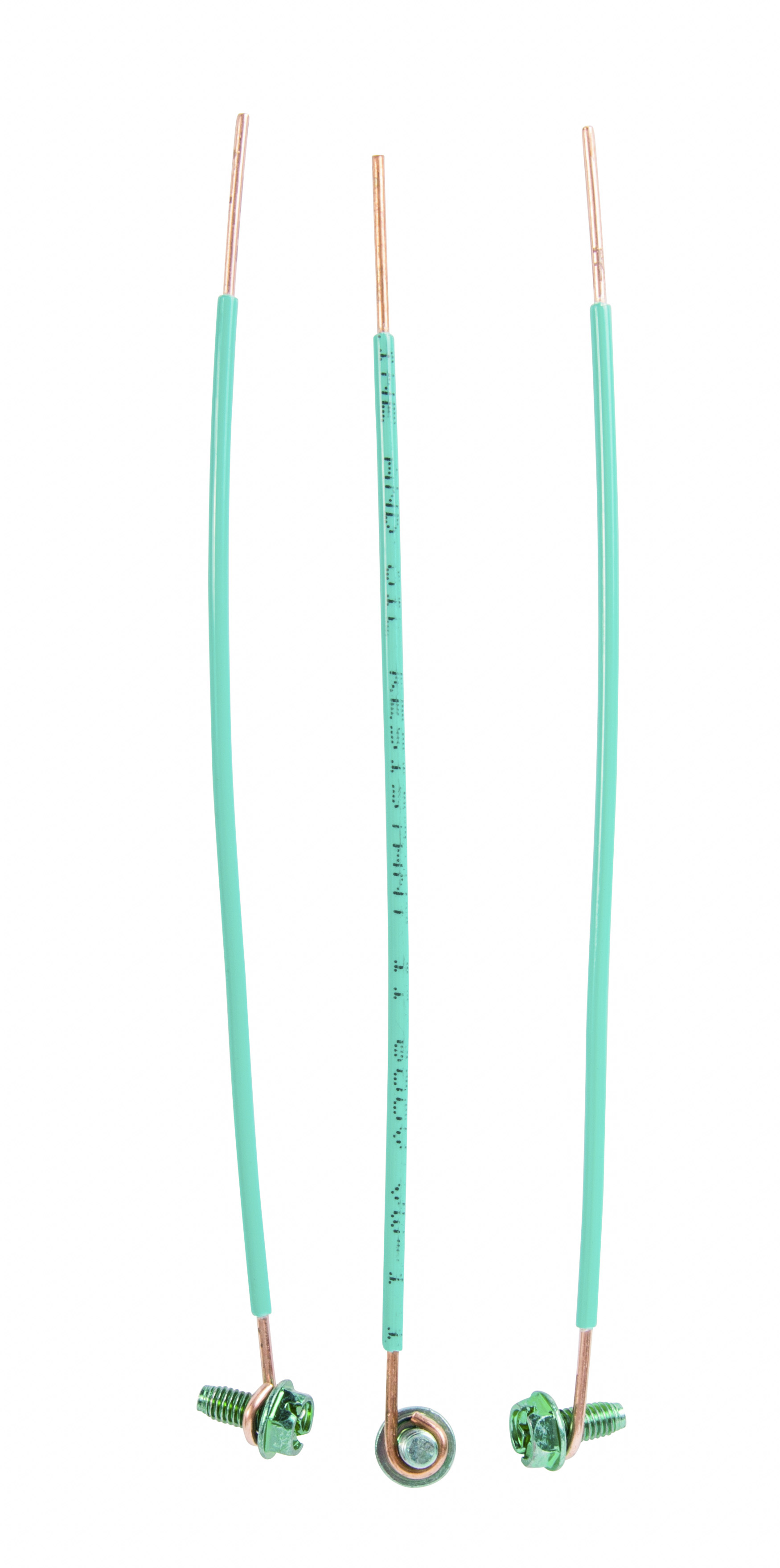 Bag of 25 #14 AWG (2 mm²) Solid Grounding Pigtail (6-1/2