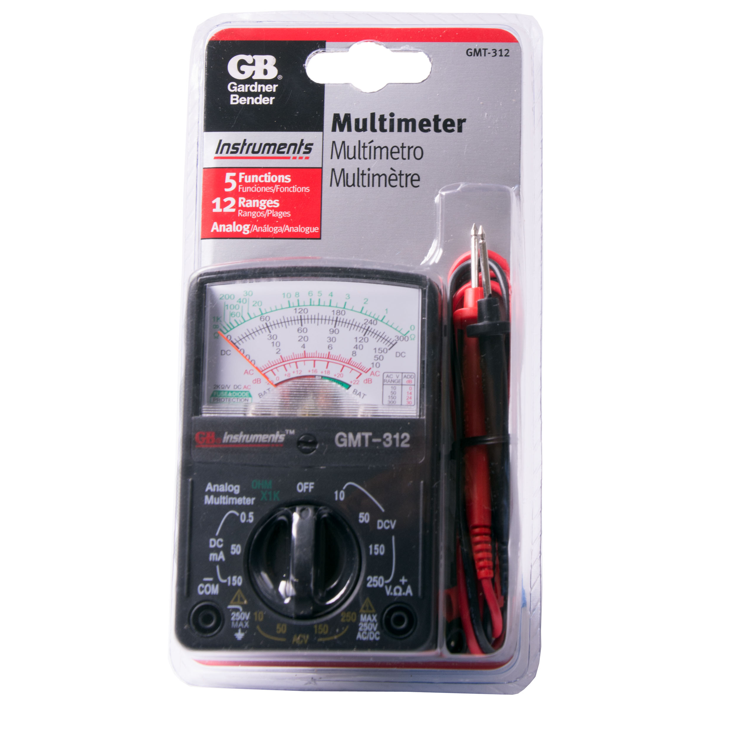 5 Function Analog Multimeter