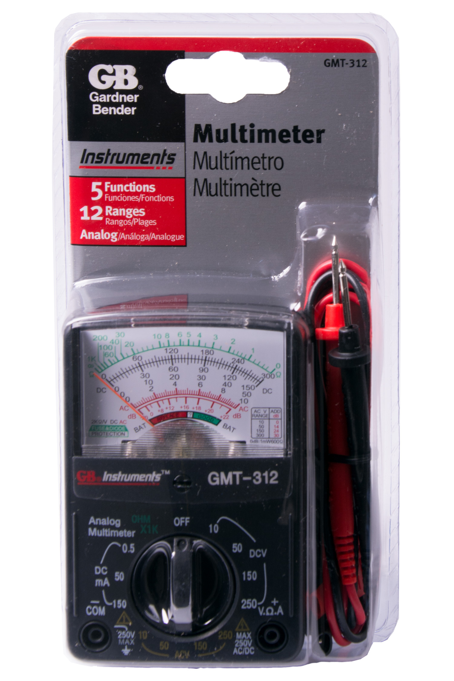 5 Function Analog Multimeter