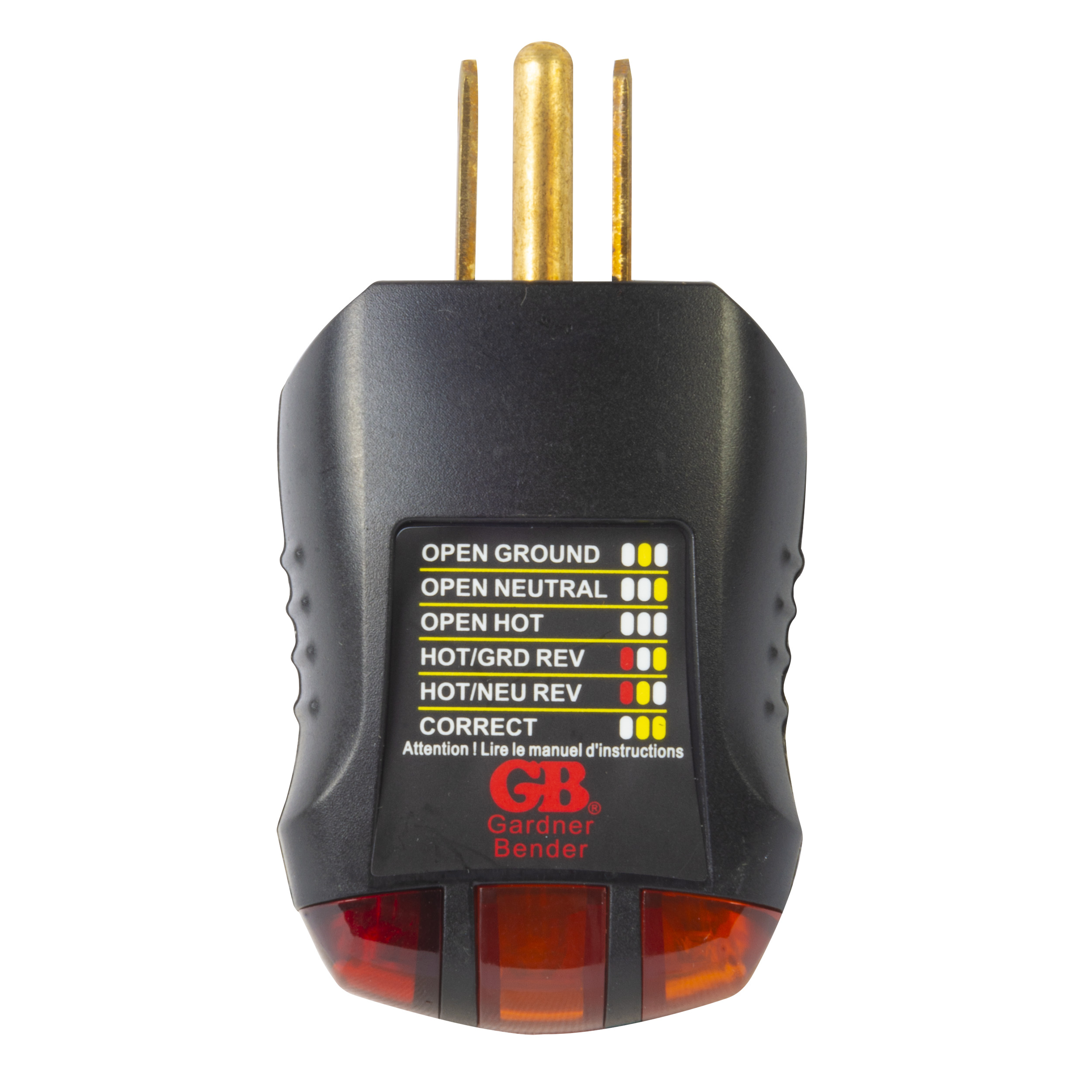 Gardner Bender GRT 3500 Outlet Receptacle Tester and Circuit