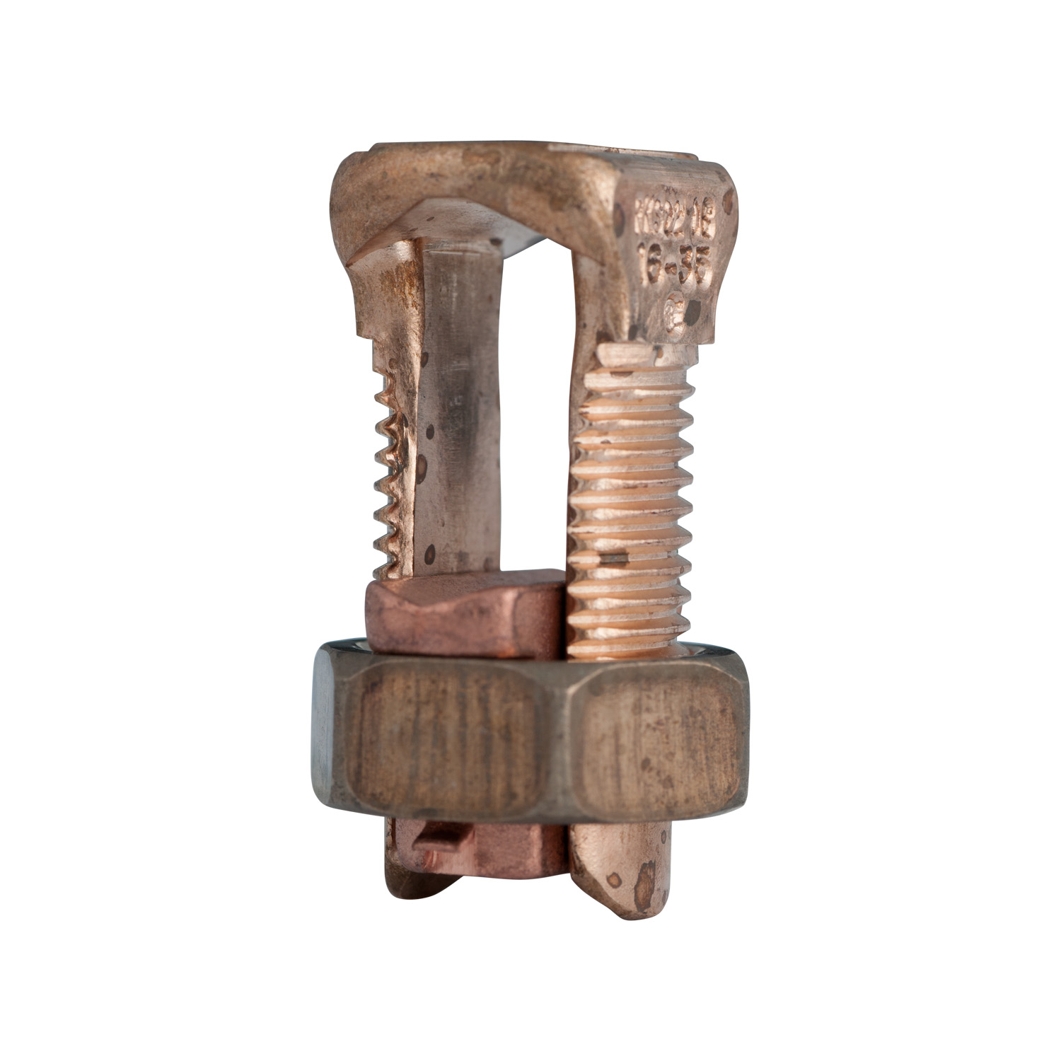 62 AWG Solid Copper Split Bolt Connector