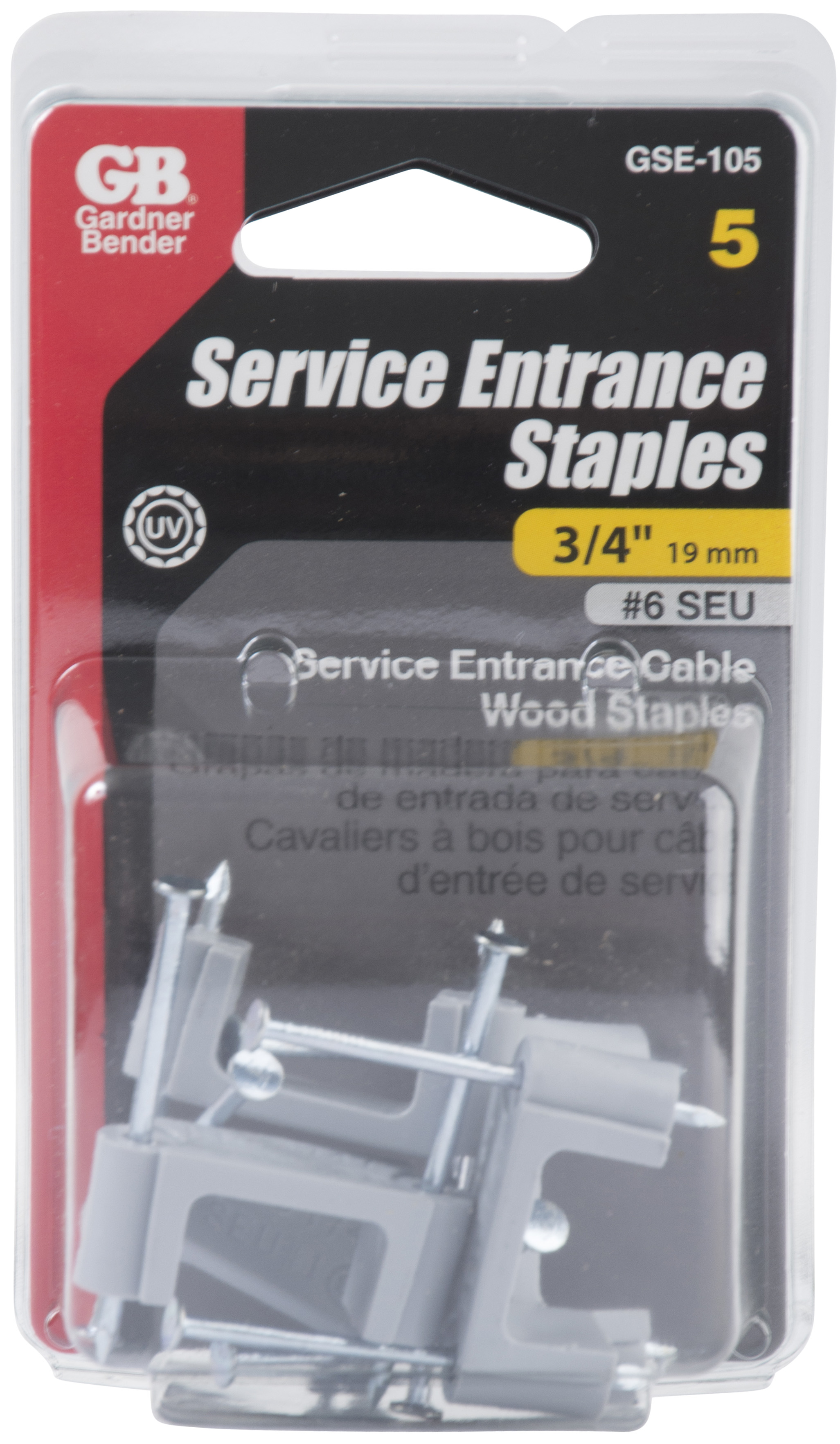 6 Service Entrance Cable Straps (5Pack)
