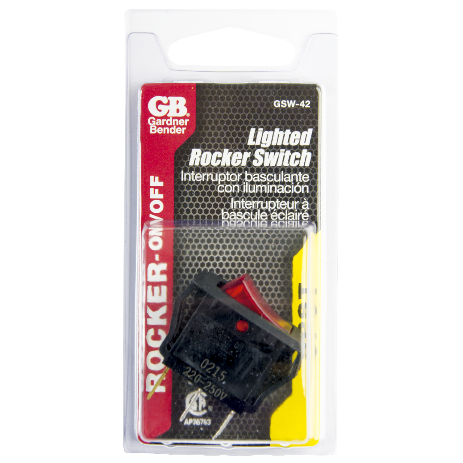 SPST Appliance Rocker Switch