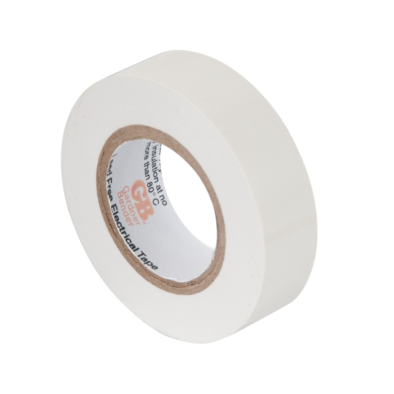 Gardner Bender GTW-667P Electrical Tape, 3/4 in. x 66 ft., White