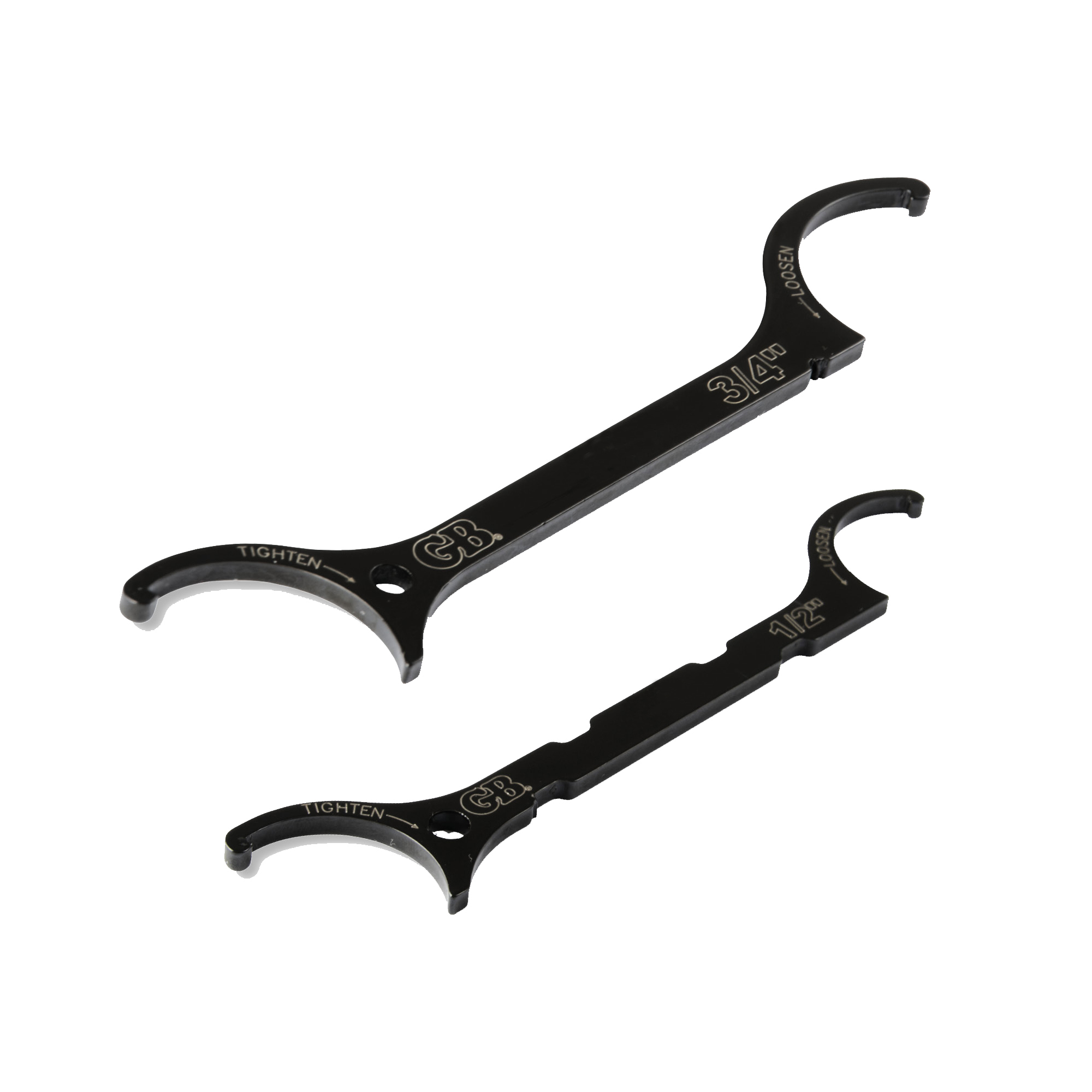 Locknut Wrench Kit includes one each 1/2 in. and 3/4 in.