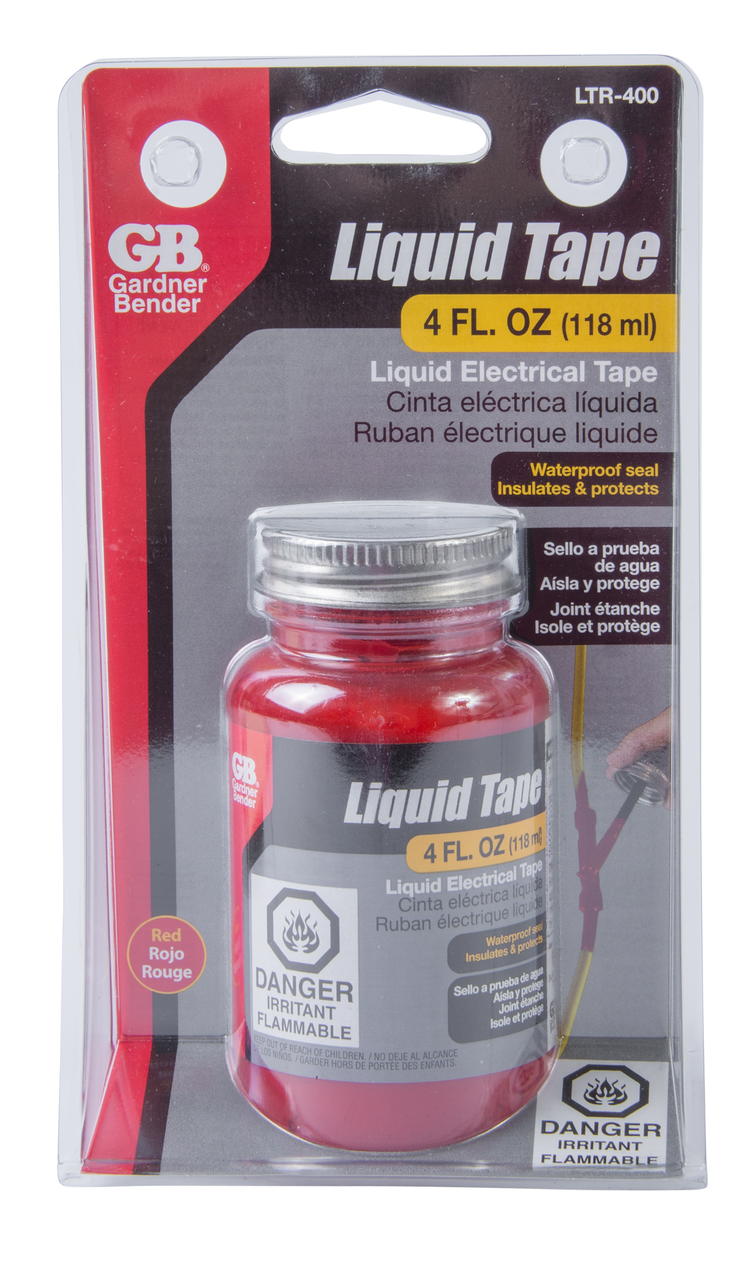 Liquid Electrical Tape, Waterproof Seal, All Indoor/Outdoor Uses