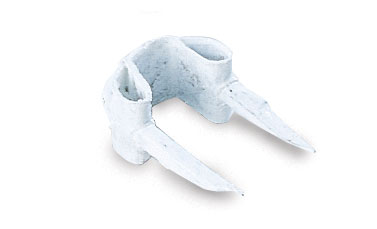GB Gardner Bender MSW-1540 1/8" White Insulated Staples Bell Wire 40 Count 