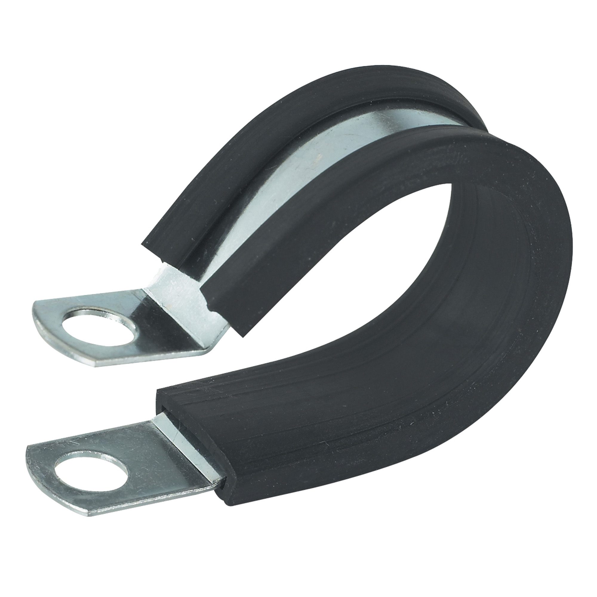 0.5 in. Rubber Insulated Clamp (2-Pack)