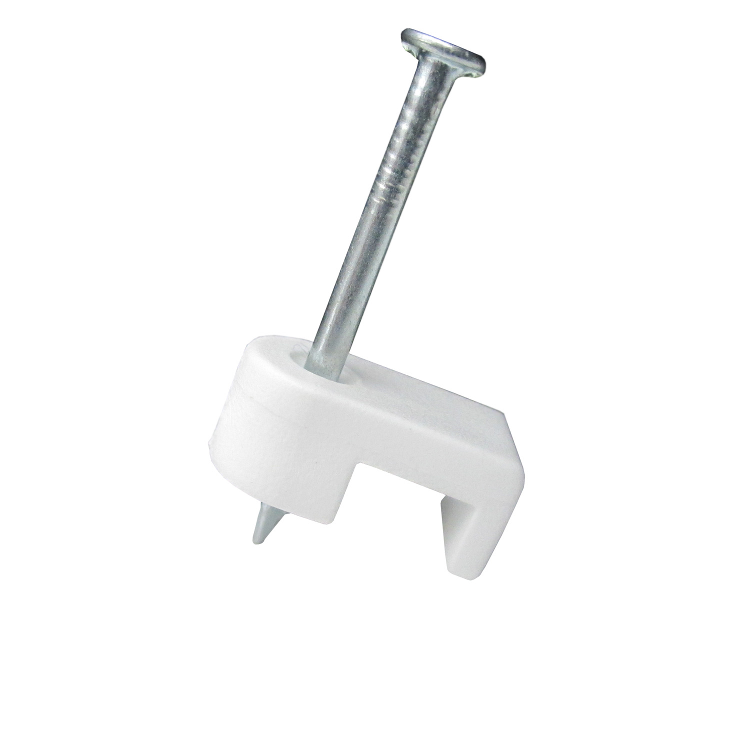 3/16 in (5 mm), Polyethylene Staple, Secures Low Voltage/Bell/Speaker