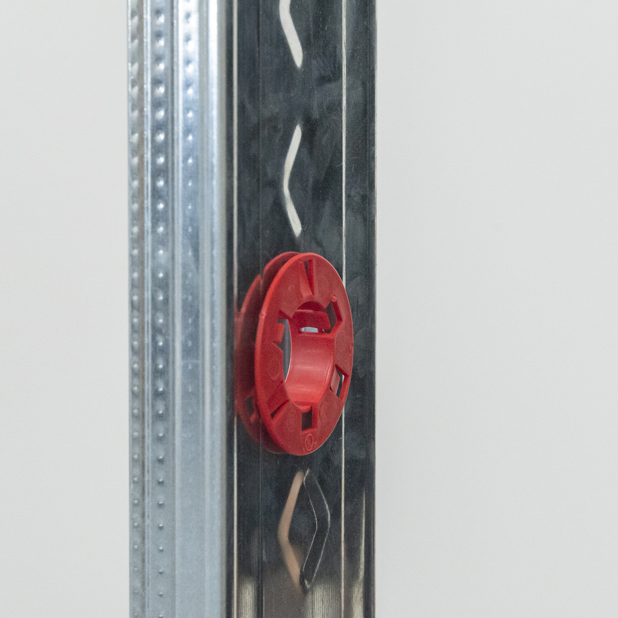 Universal Snap-In Red Metal Stud Bushing