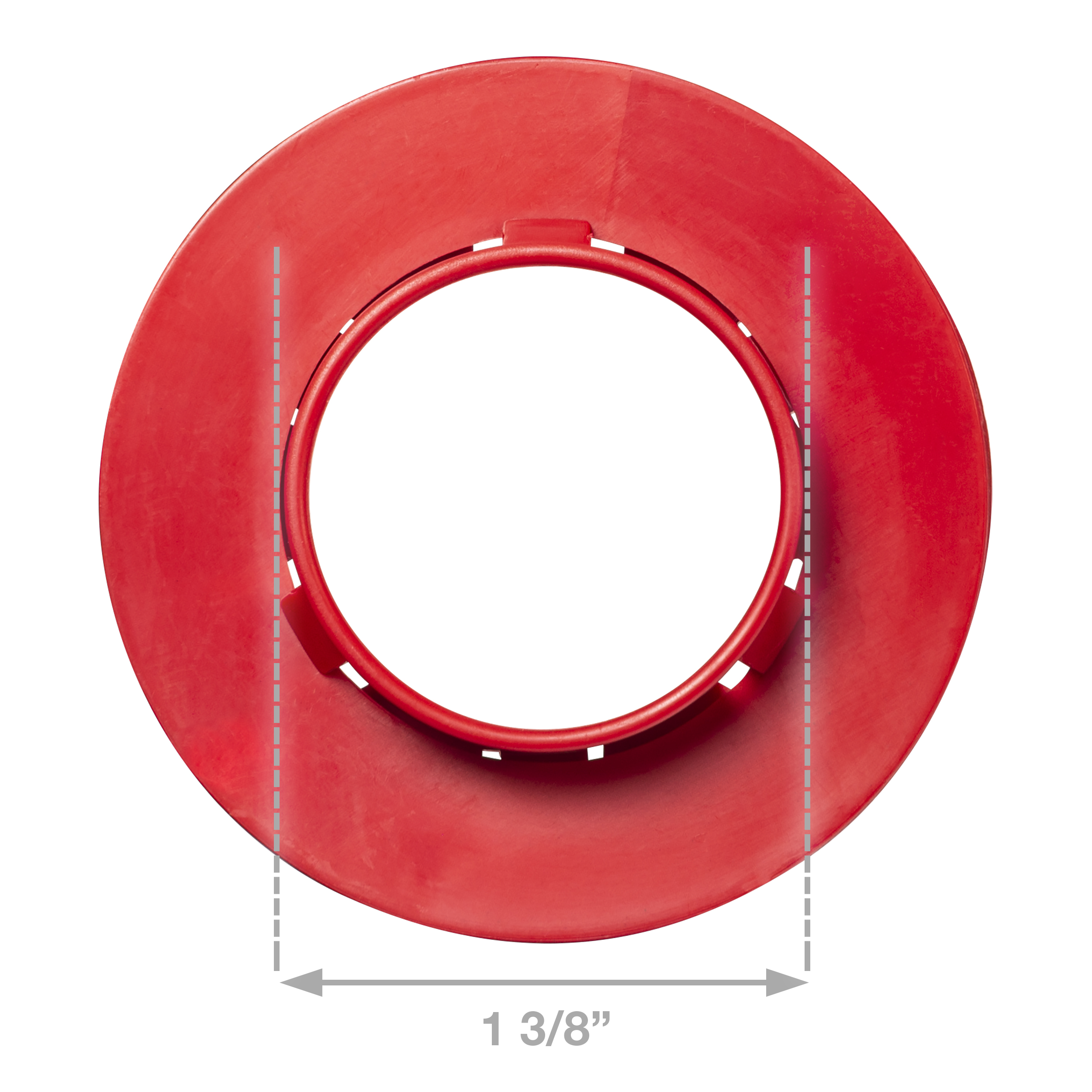 Universal Snap-In Red Metal Stud Bushing