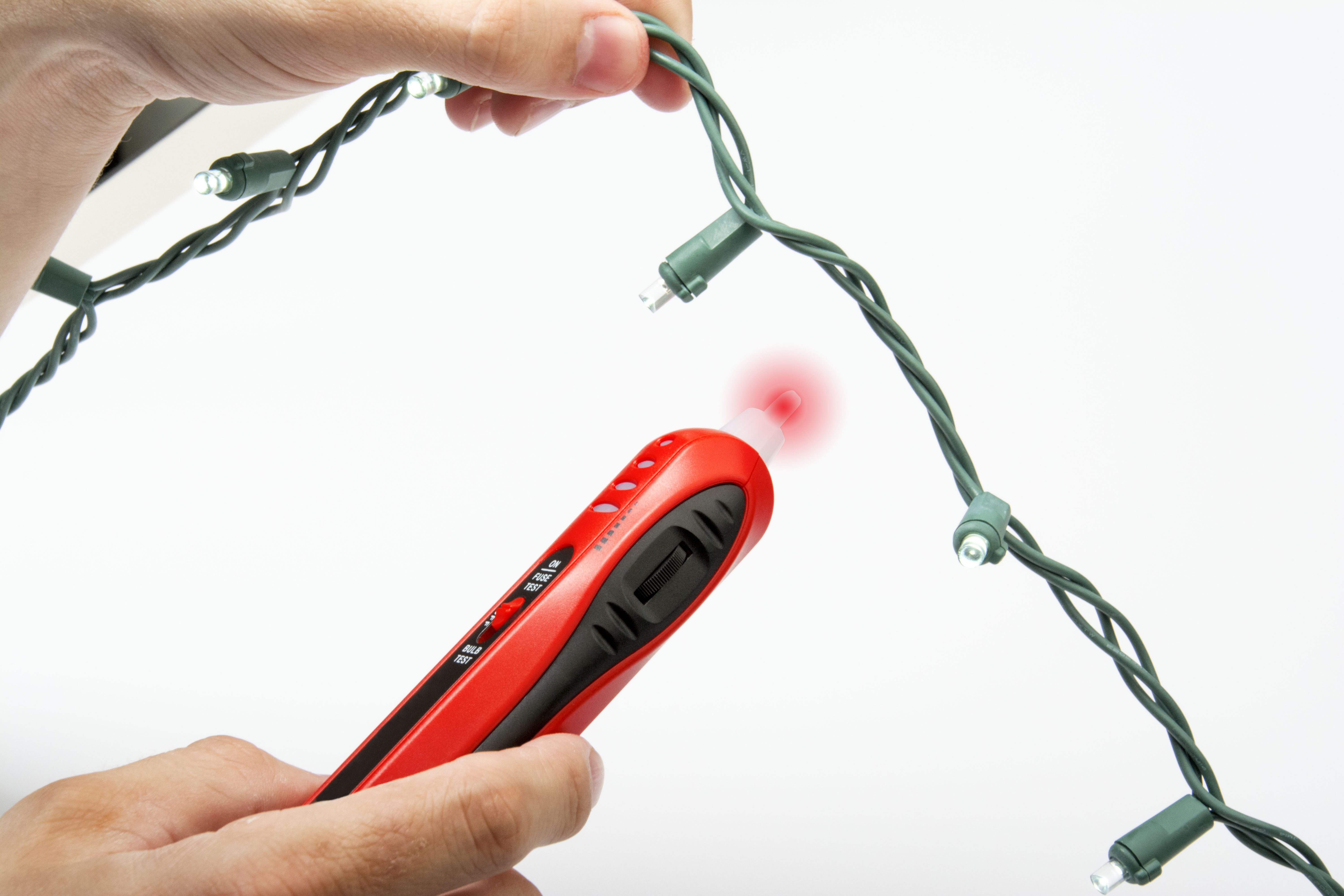 Test Christmas Lights With Voltage Tester PIXMOB Tester For Christmas Lights